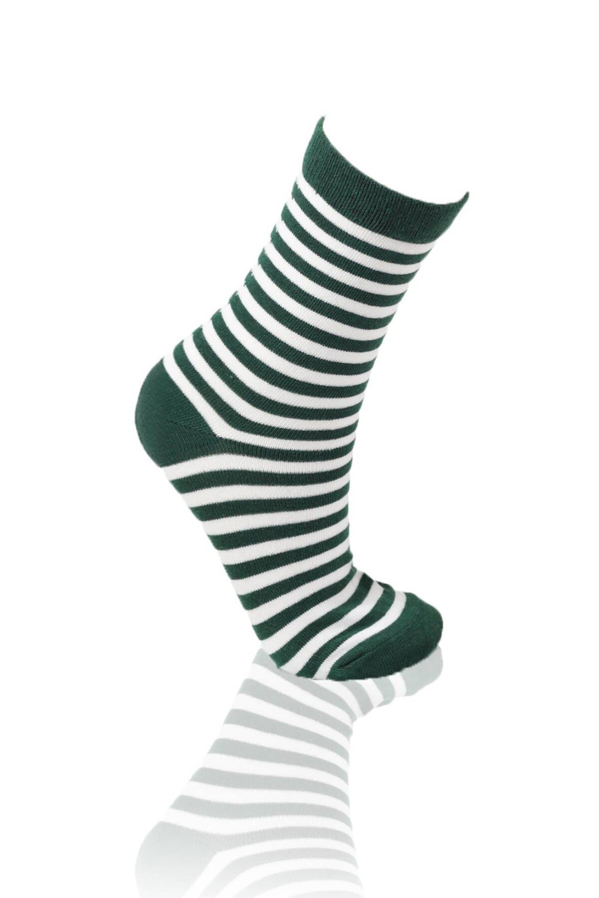 1111 3'lü Soket Çorap Renkli - Stilay