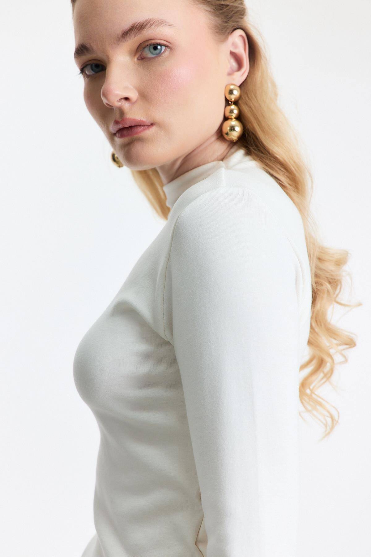 2069 Yarım Boğaz Bady Ekru - 7