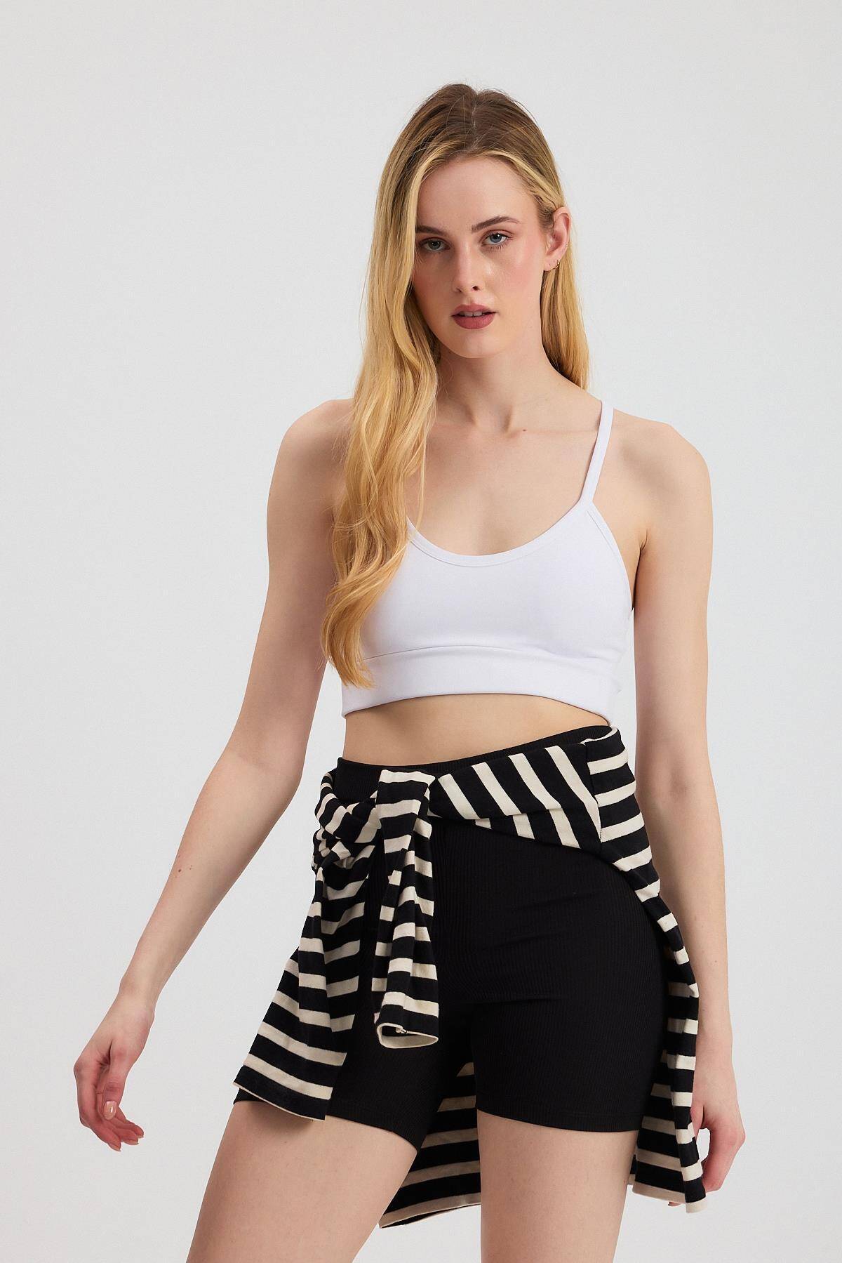 3001 Kaplı Büstiyer Beyaz - Stilay