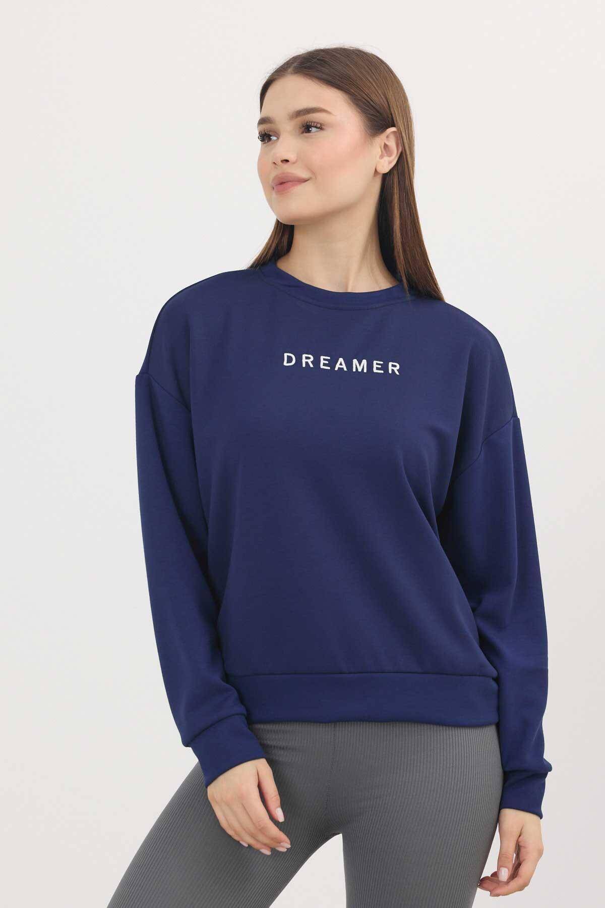 4004 Dreamer Nakış Detay Sweat Laci 