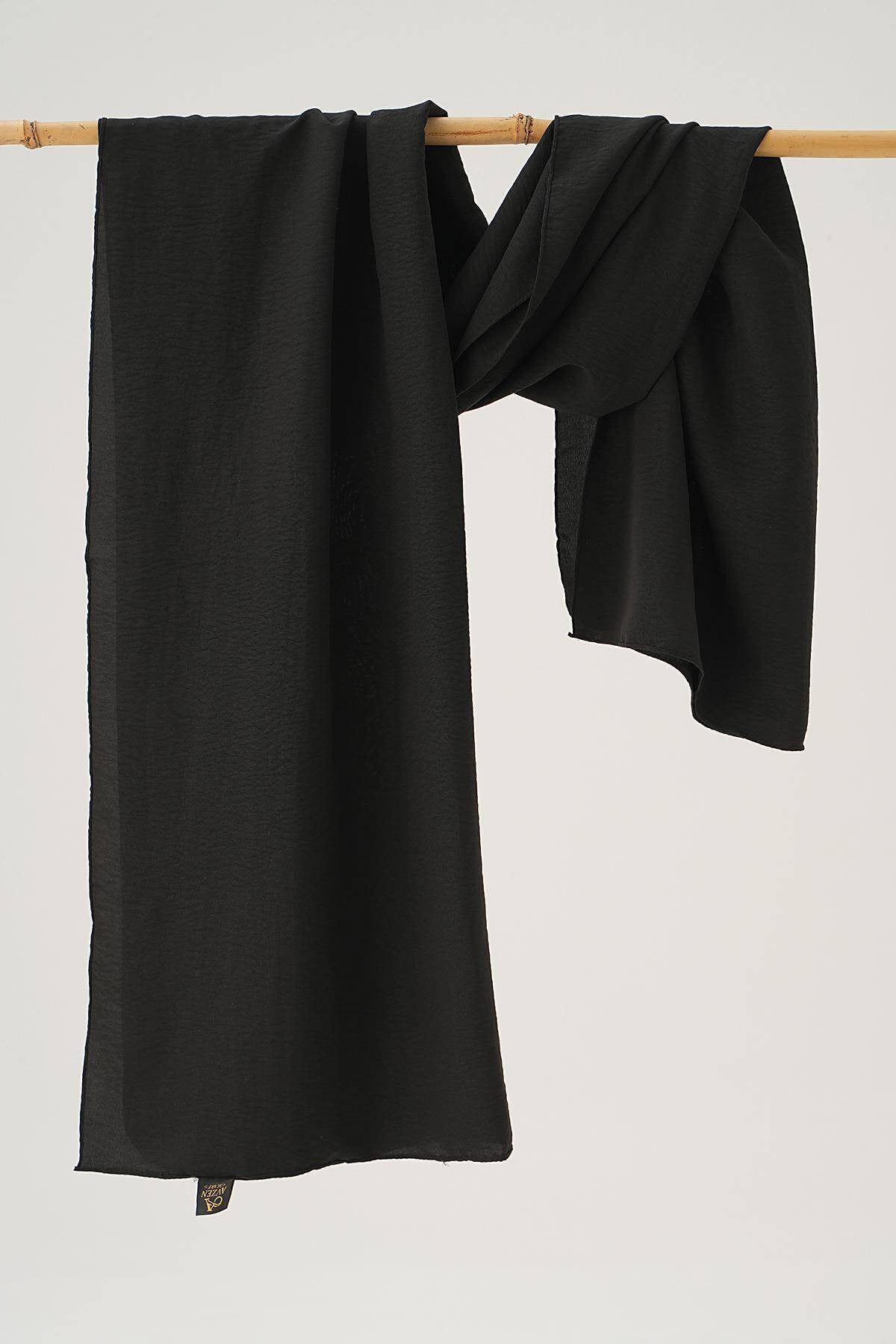 5674 Pamuk Jaz Şal Siyah - Stilay