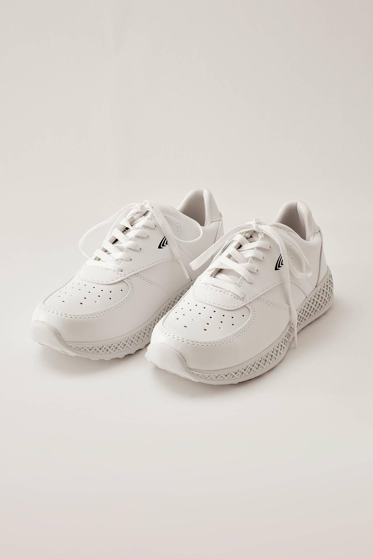 5858 Jack Spor Ayakkabı Beyaz - 1