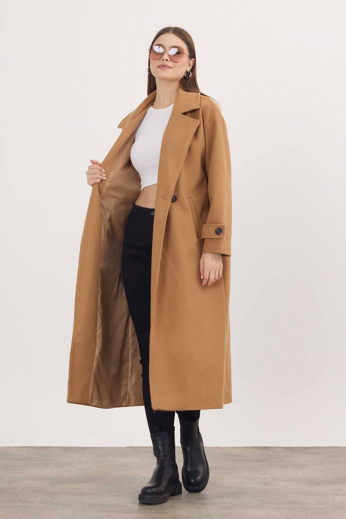 7270A Kol Düğme Detay Kaban Taba - 3