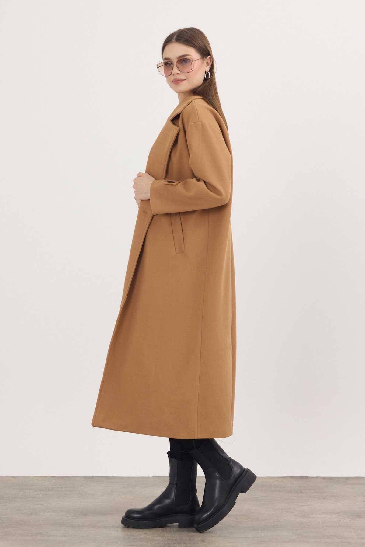 7270A Kol Düğme Detay Kaban Taba - 6