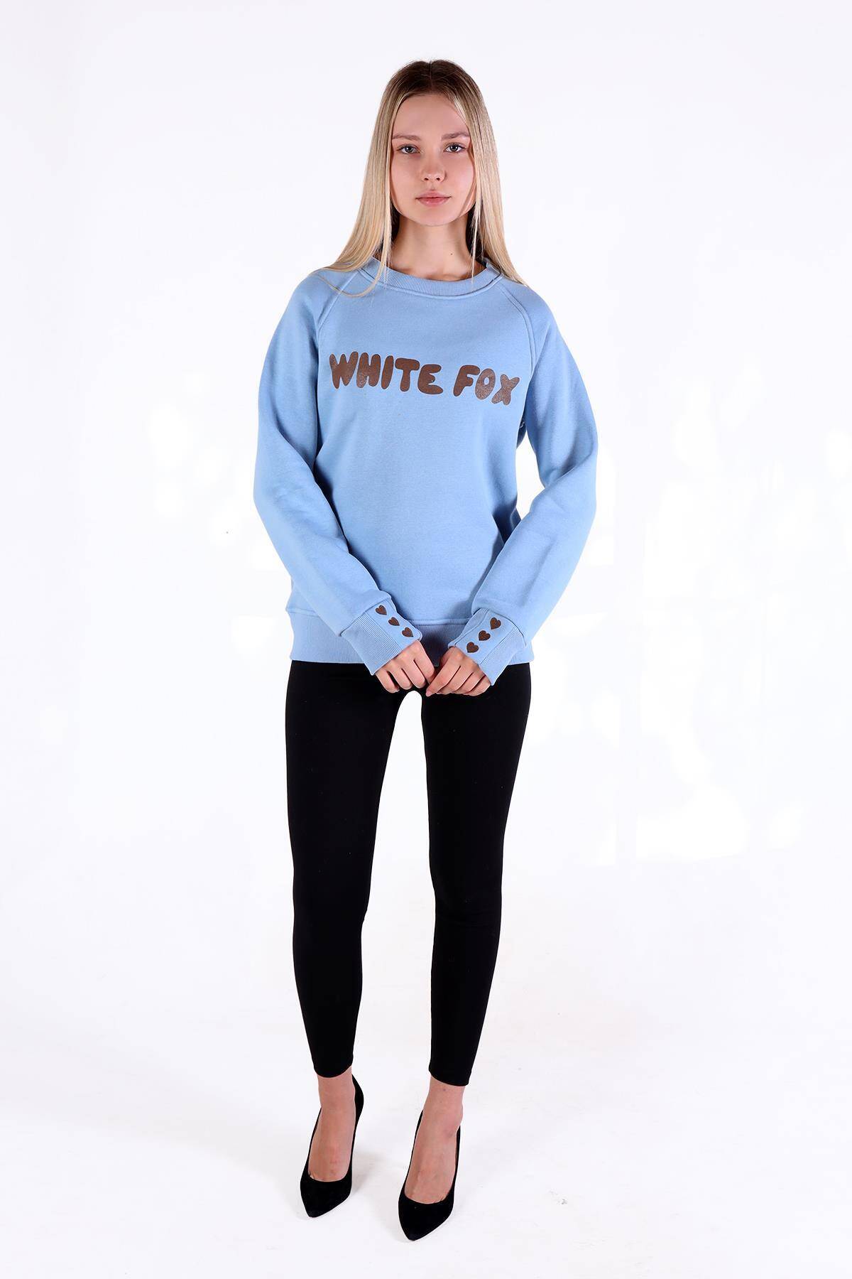9149M Whıte Fox Bakı Sweat Bebe Mavi - 2