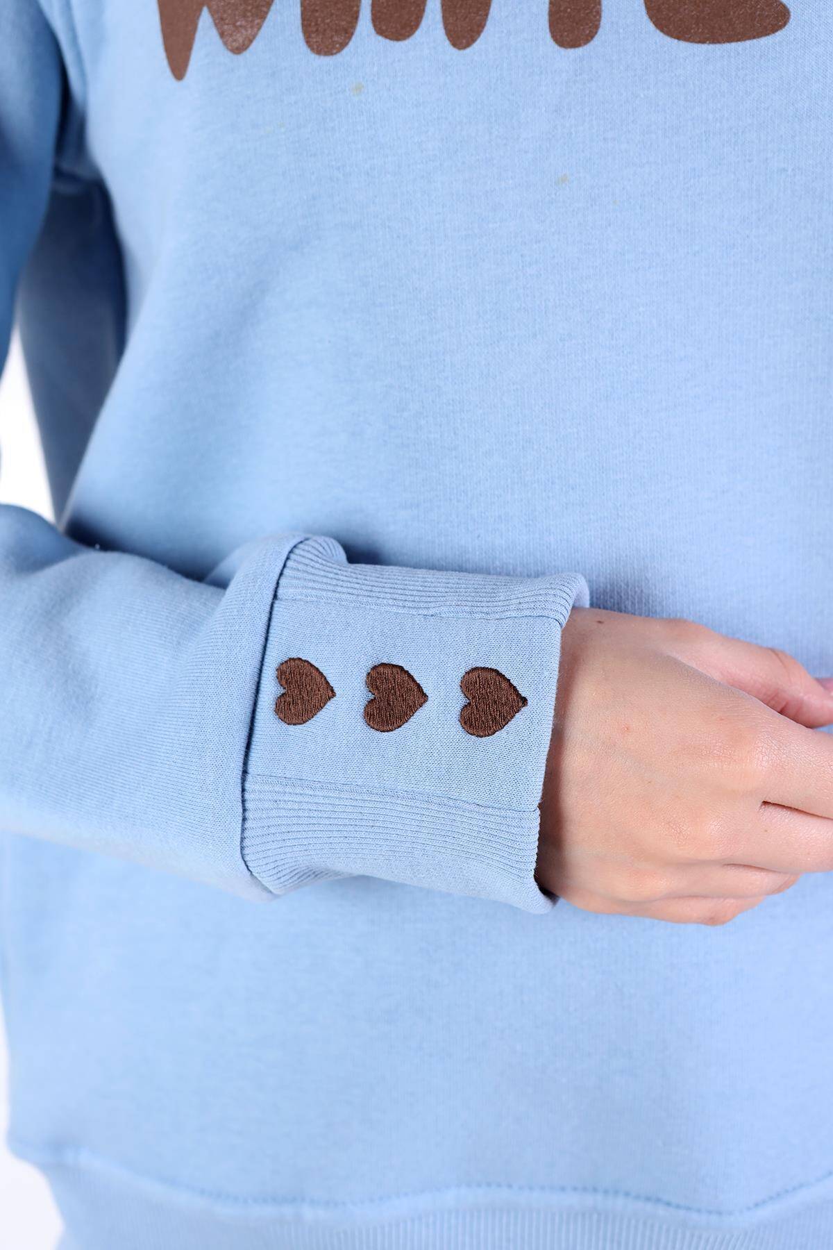 9149M Whıte Fox Bakı Sweat Bebe Mavi - 4