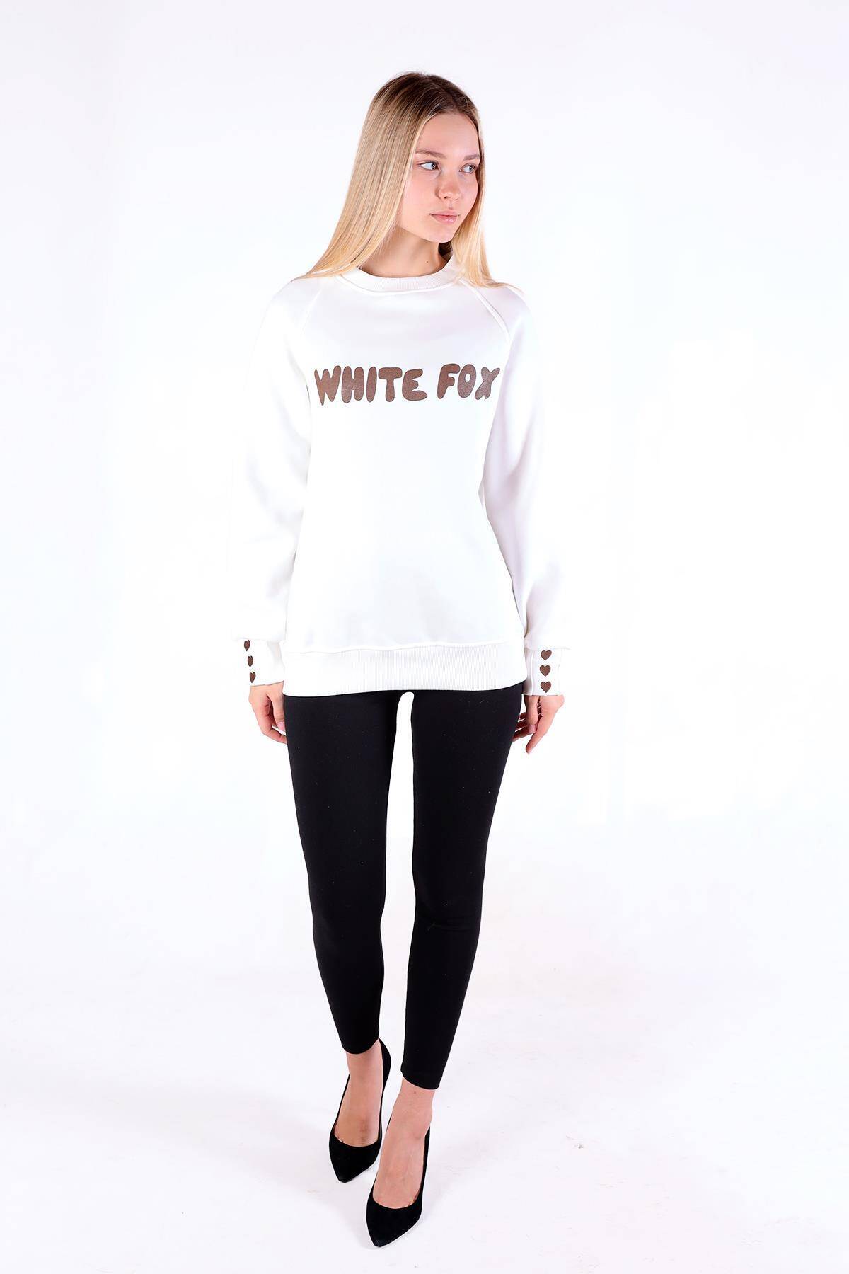 9149M Whıte Fox Bakı Sweat Ekru - 8