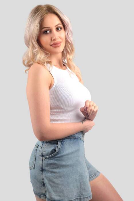 Basic Bayan Atlet - 1312 Beyaz - Stilay