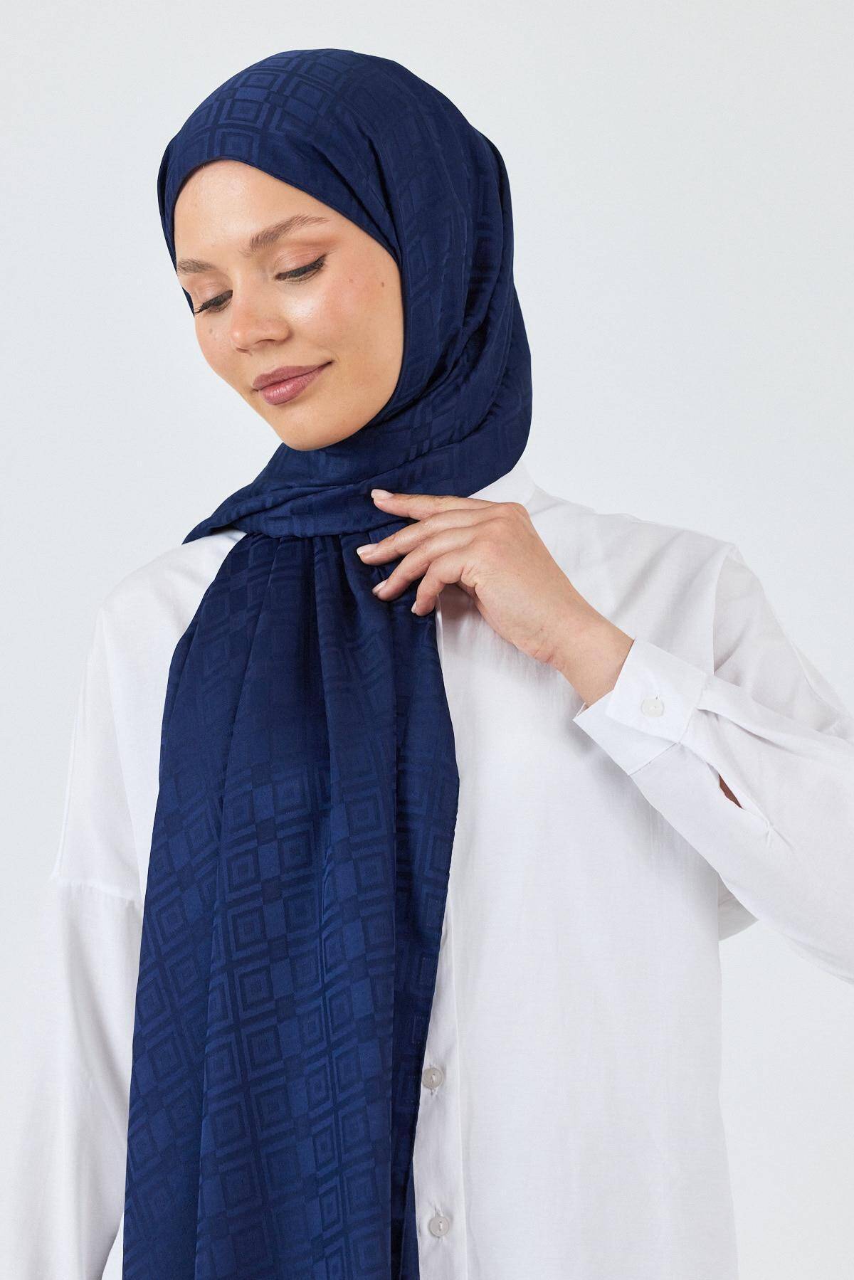 Laci Kare Desen Jakar Şal 5692 - 5