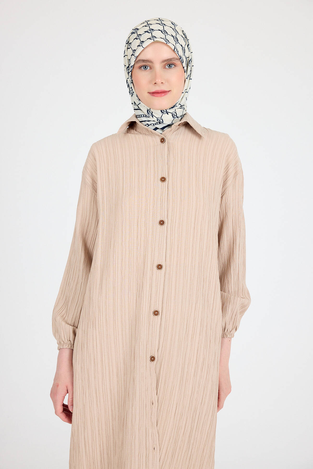 Laci Monogram Desenli Eşarp 3015 - 4
