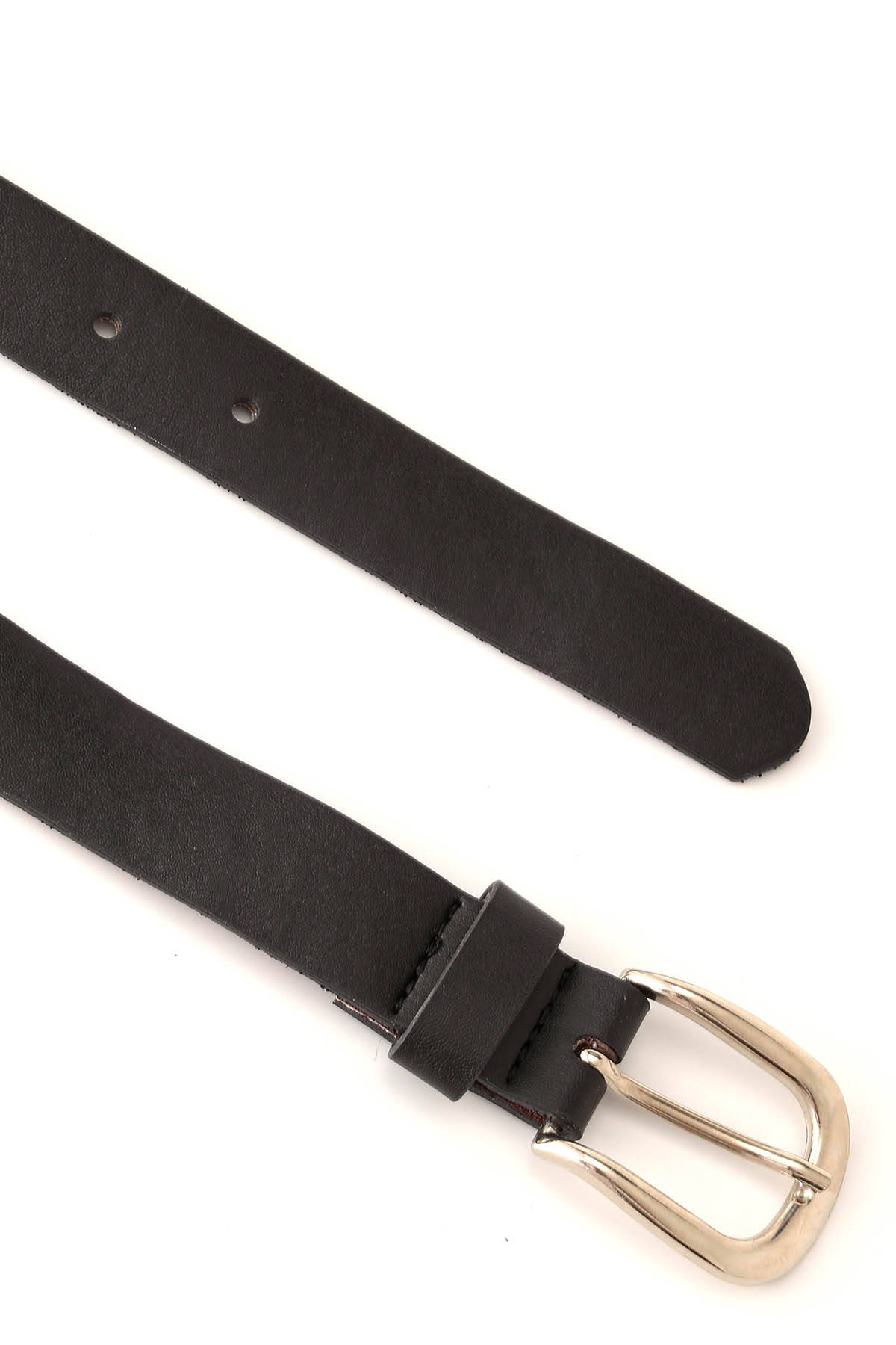 Oval Tokalı Bayan Kemer - 229 Siyah - Stilay