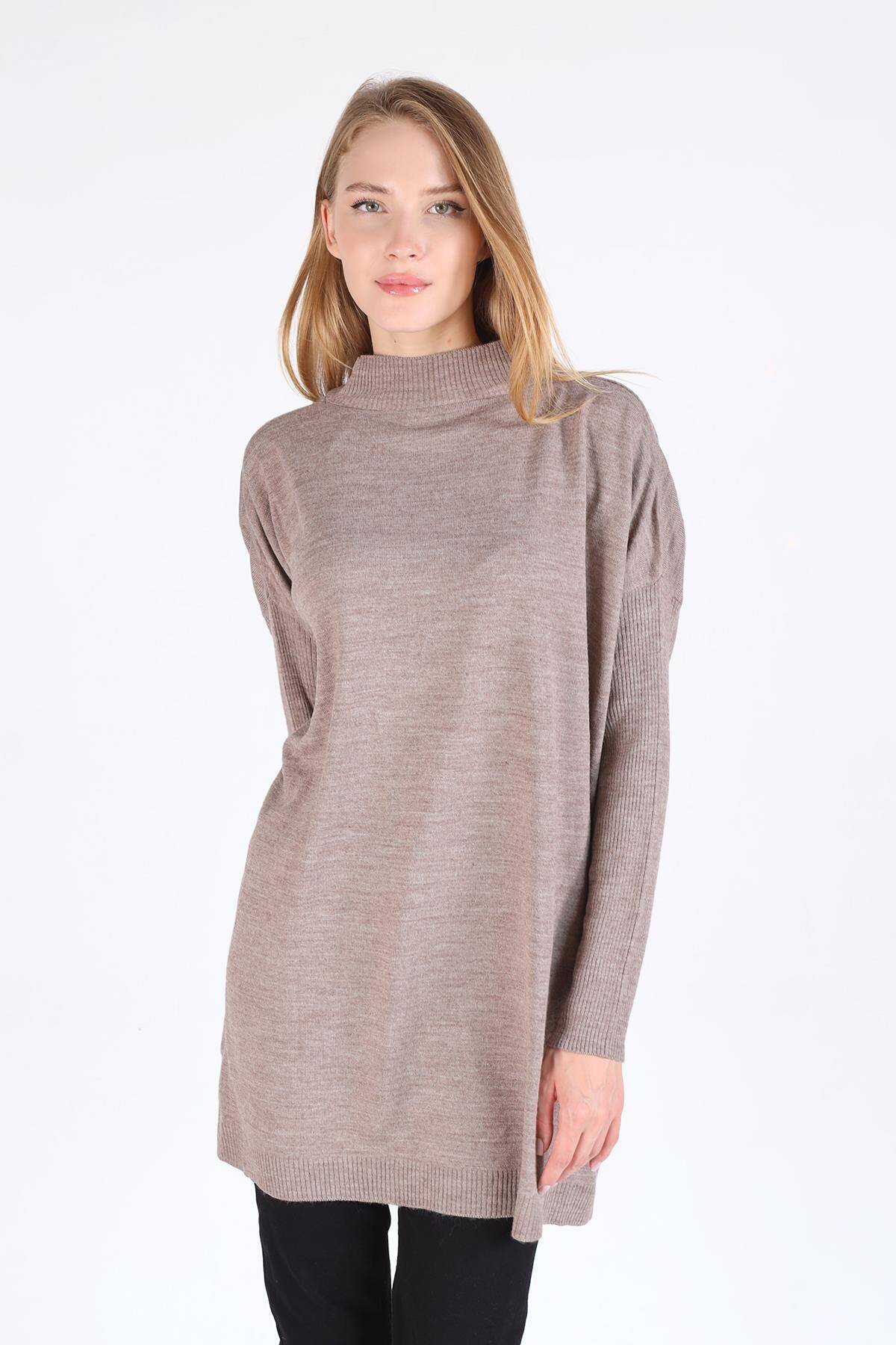 Vizon Balıkçı Yaka Triko Tunik 5315 - 1